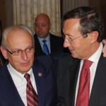 President Gianfranco Fini Meets Italian American Congressional Delegation